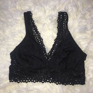 Black Aerie Bralette Bra